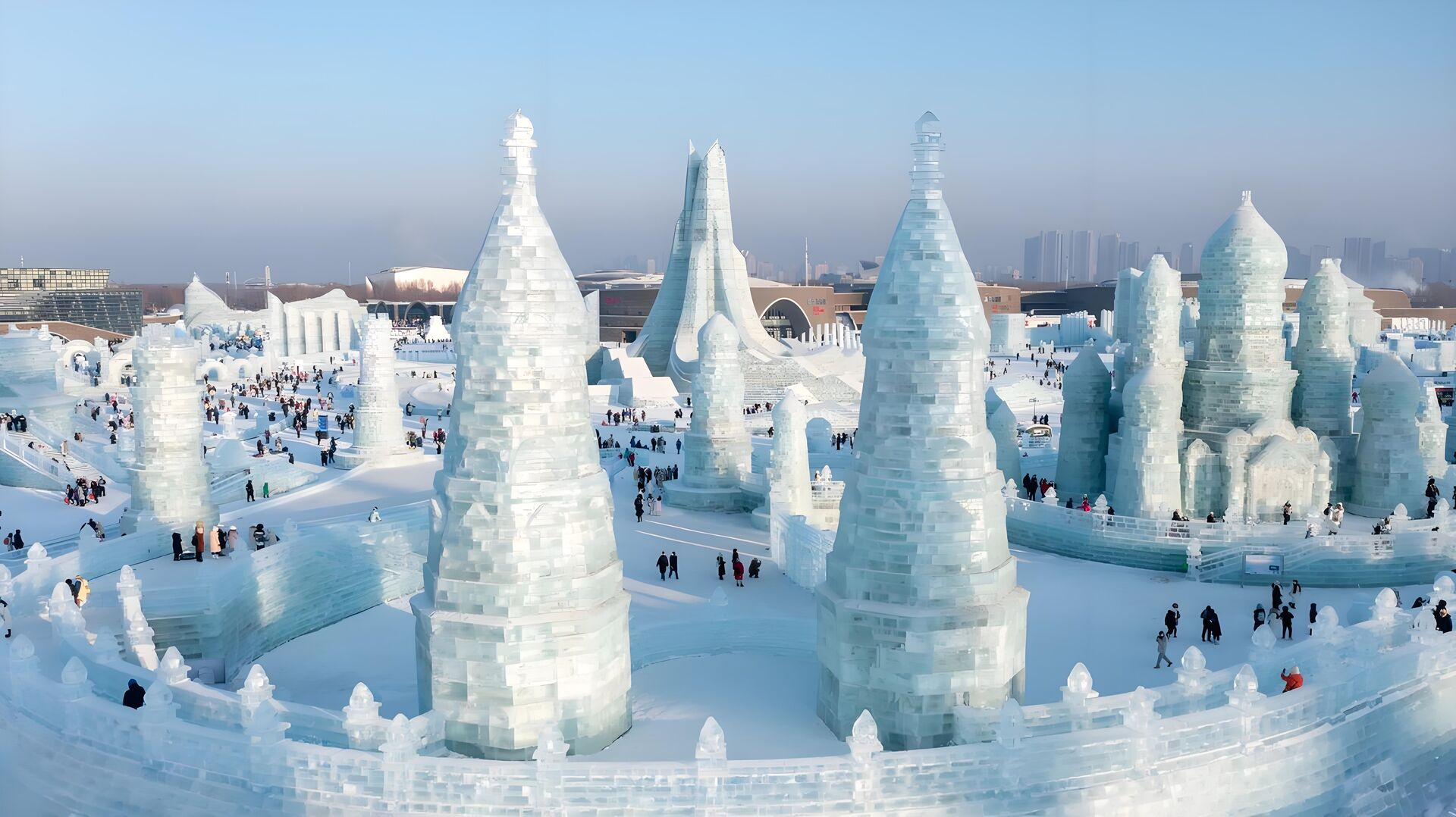 Harbin Frozen Ice World Entry Tickets: Magic ice Castles & Ice Skating Adventure Harbin:Frozen Ice World: Magic ice Castles & Ice Skating Adventure