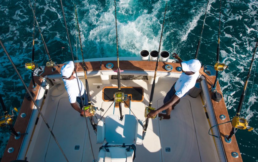 Excursión en barco de medio día de pesca en Tánger