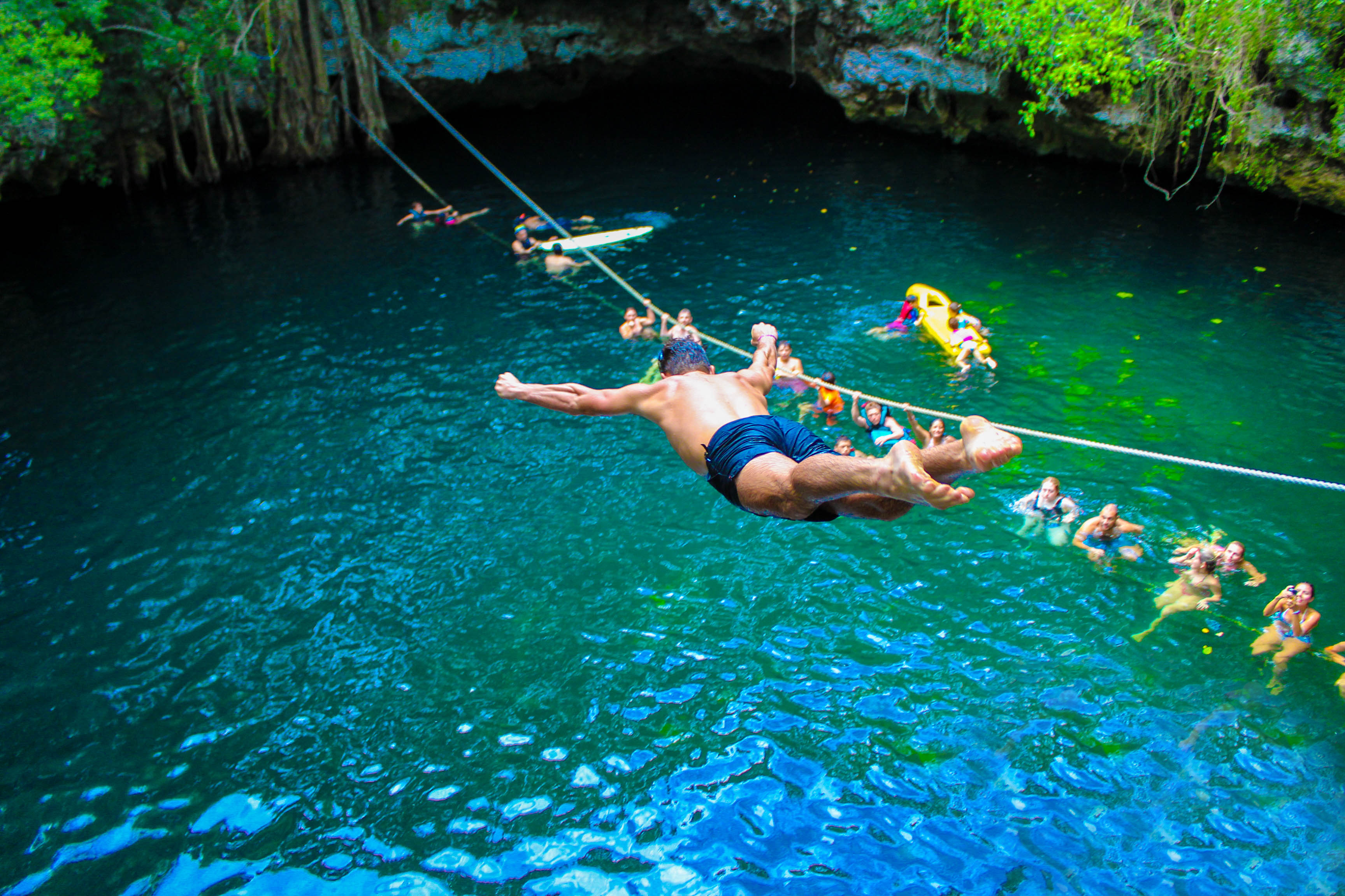 Parque de Aventuras Extremas con ATV sencillo, Tirolesas y Cenote — 24/42