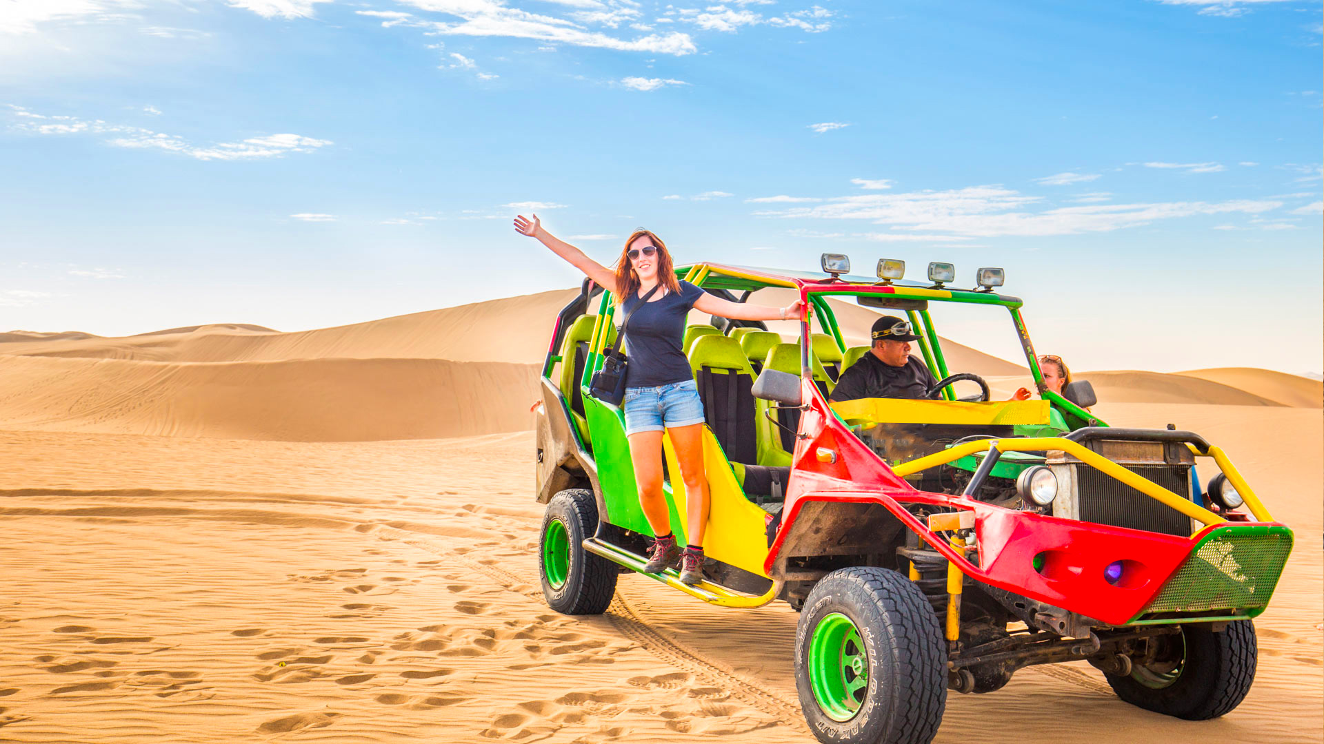 Ica-01 : Paseo por las Dunas - Buggy Extremo y Sandboarding