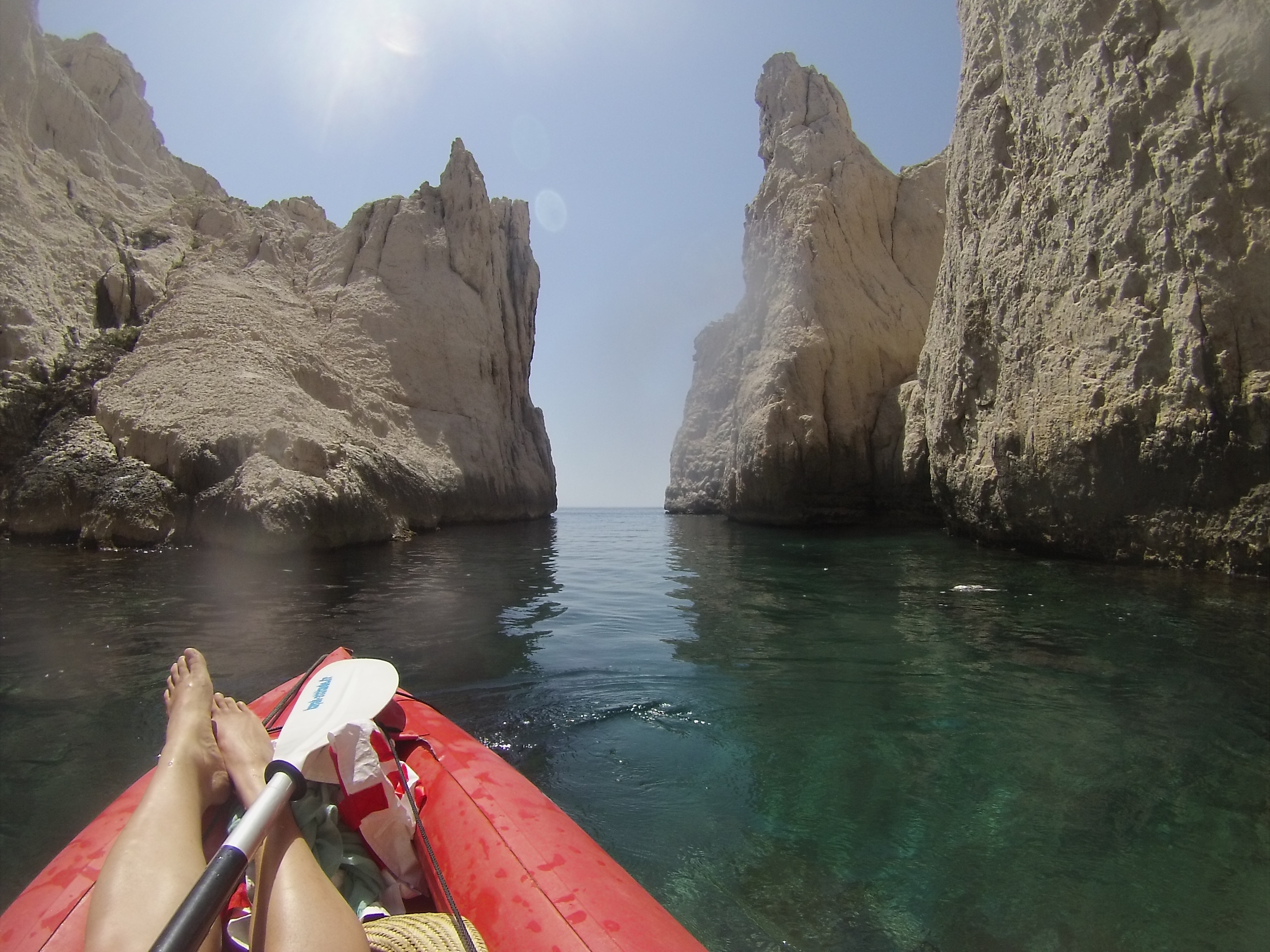 Kayak Calanques e Islas de Marsella