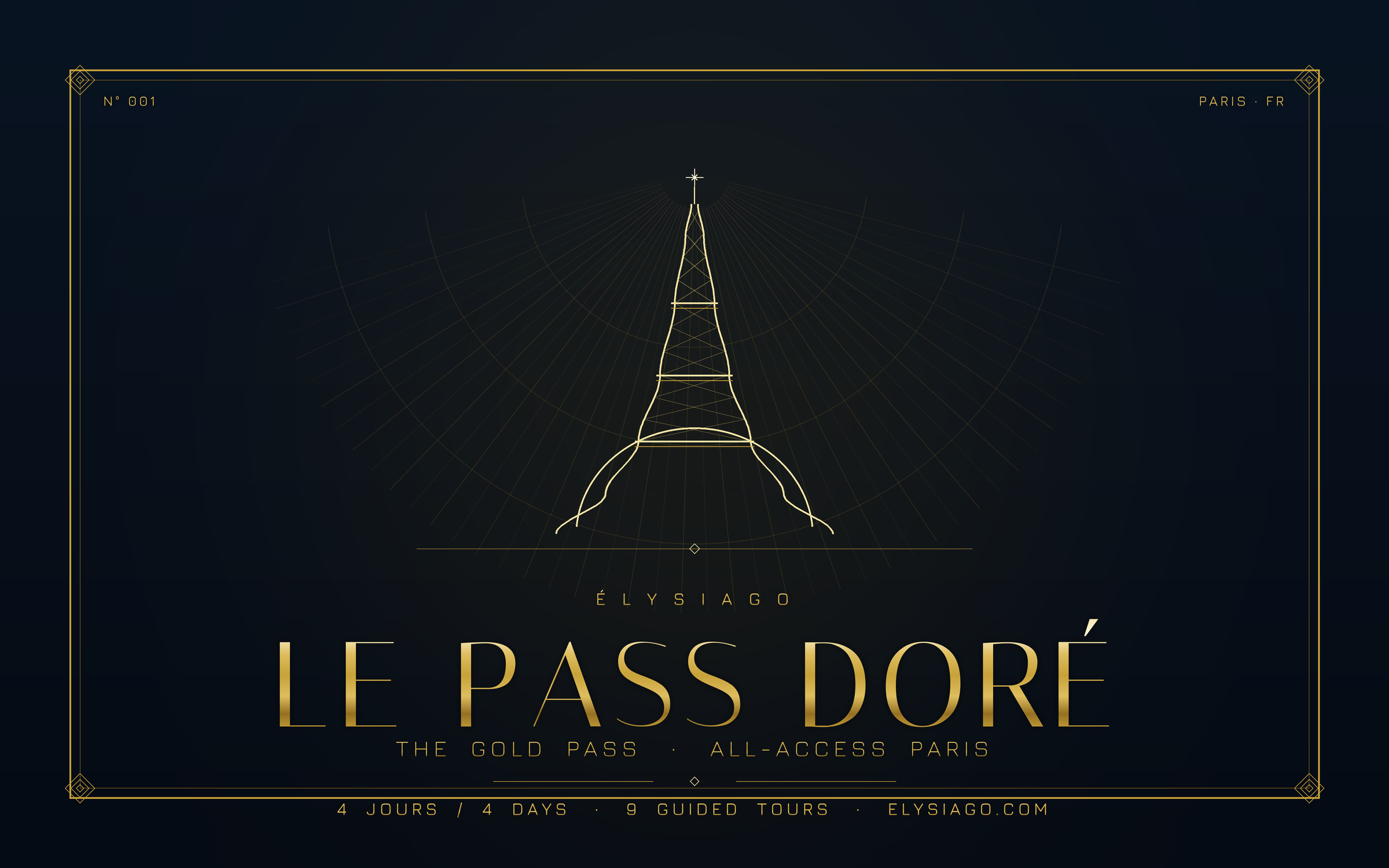 The ElysiaGo Pass — 4-Day All-Access Paris Guided Tour Pass — Paris guided tour with ElysiaGo