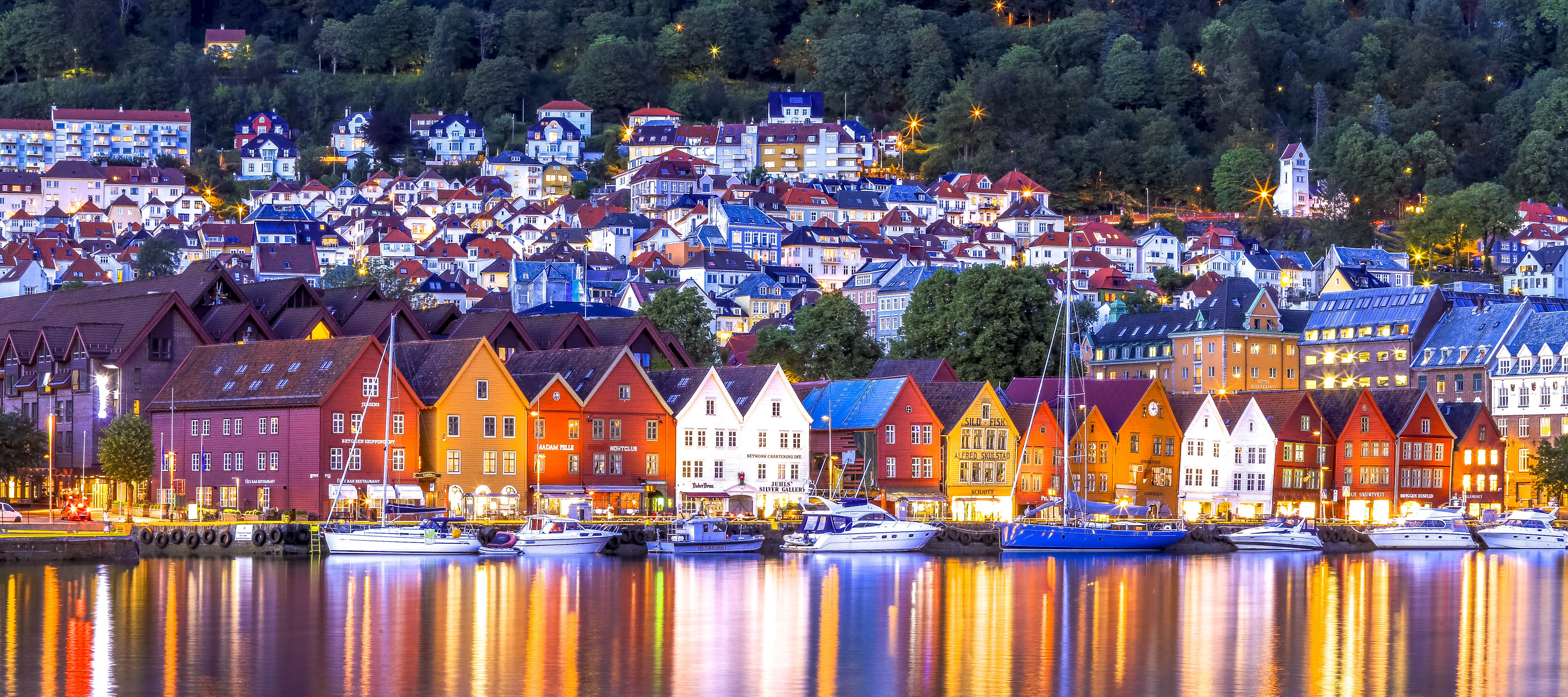 Private Bergen city tour by car