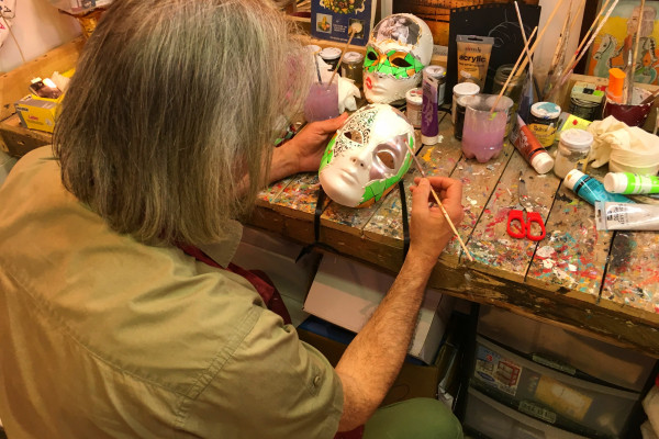Creative Artisan Mask Decoration Workshop - Photo 4