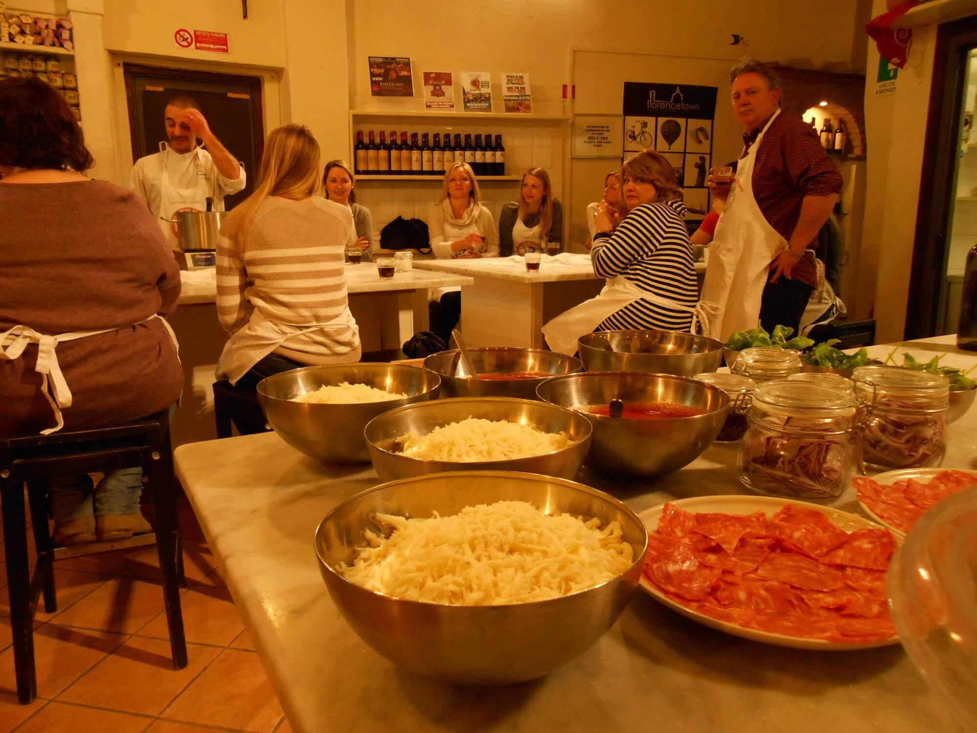 Pizza and Gelato Making class in Florence - Photo 3