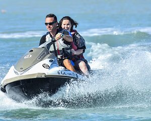 Tour en moto de agua de 20 minutos desde Puerto Castillo