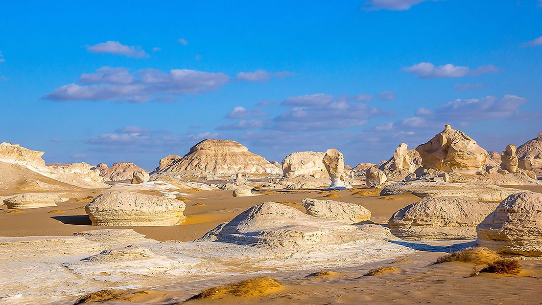 DESIERTO BLANCO Acampada nocturna – Desierto Occidental en privado