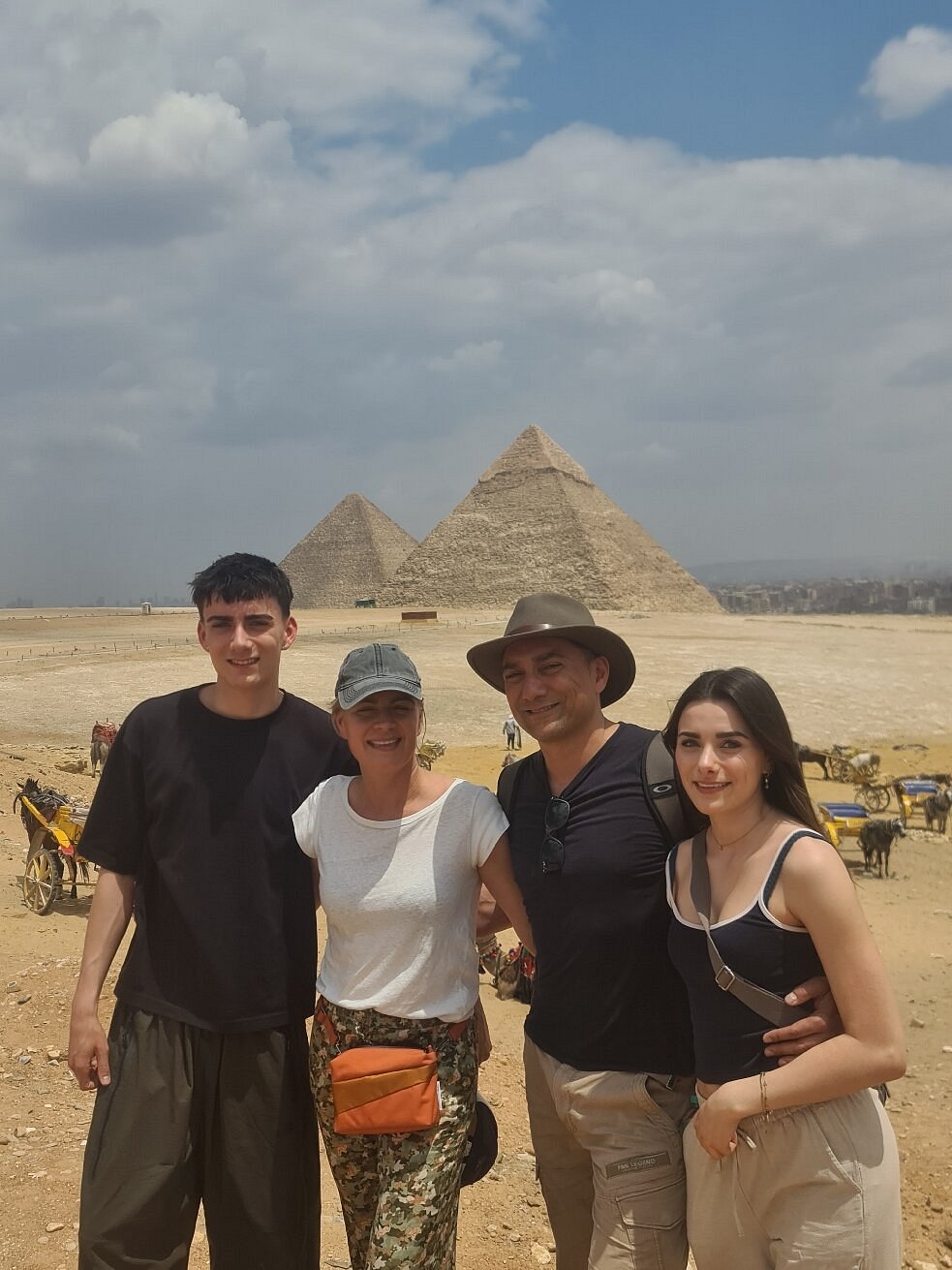 Sara Pharaoh's Choice | Private Custom Cairo Tour from Hurghada with 3 Attractions, Nile Cruise & Lunch in Hurghada