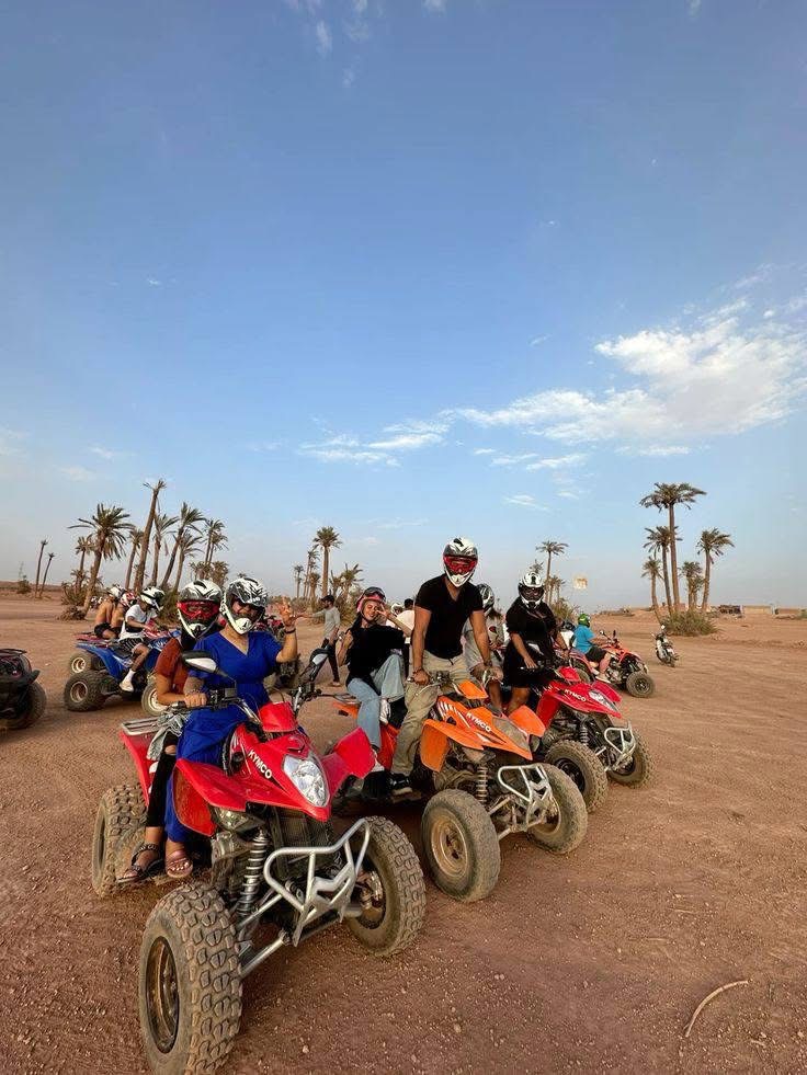 Marrakech: paseo en quad de 2 horas por el palmeral