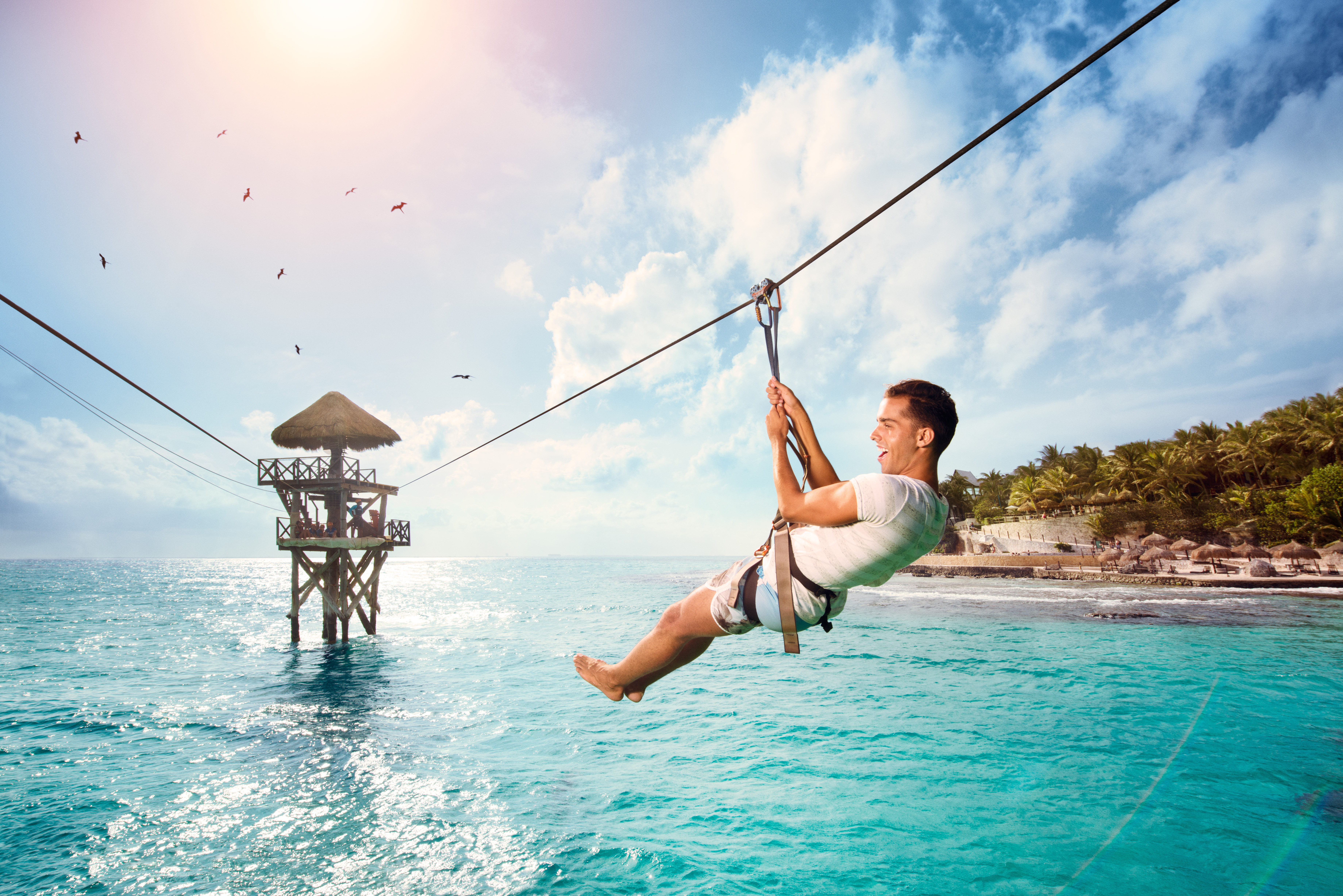 Parque Garrafon en Isla Mujeres desde Cancun