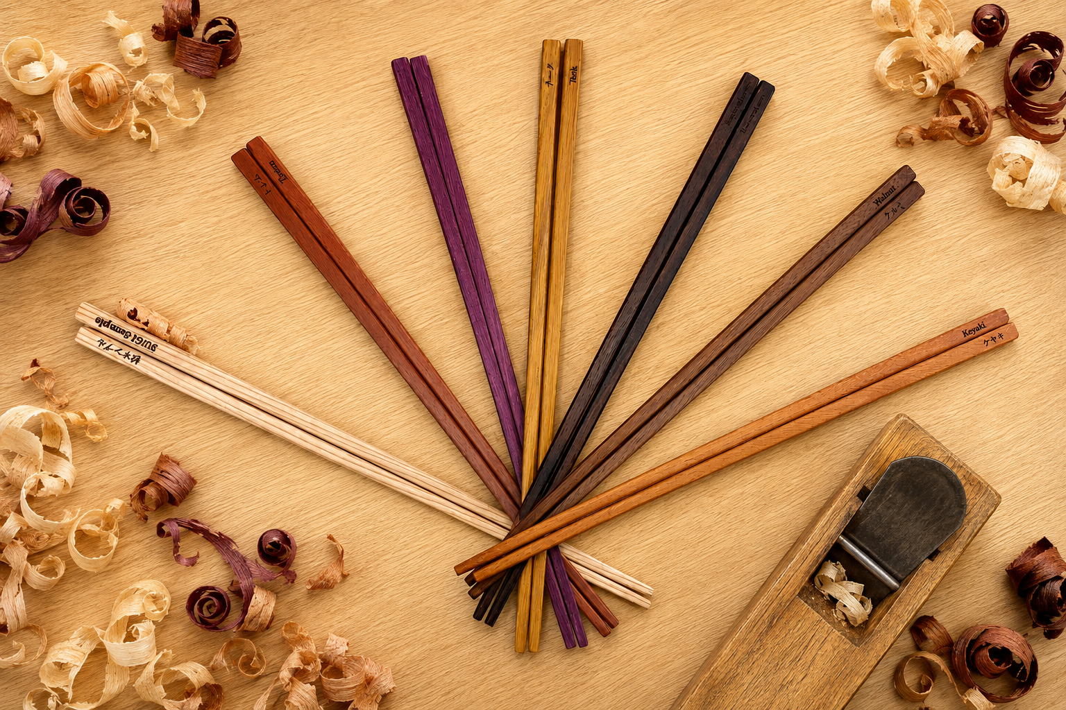 Shinjuku: Chopstick Making Workshop in Tokyo
