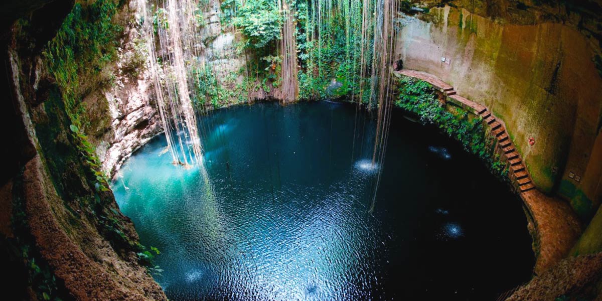 Chichen Itza, Cenote ve Valladolid buluşma noktası ile