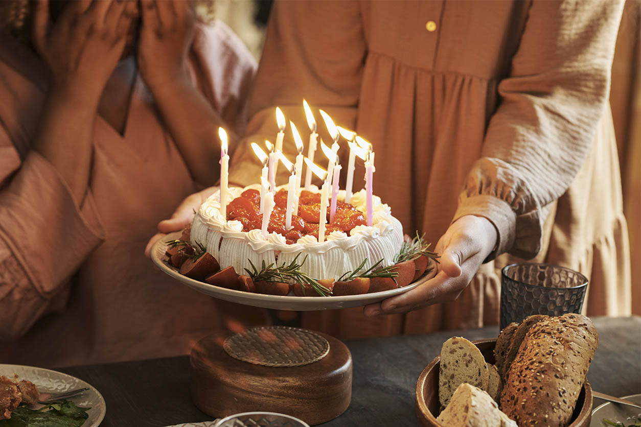 Celebrate with a different afternoon snack