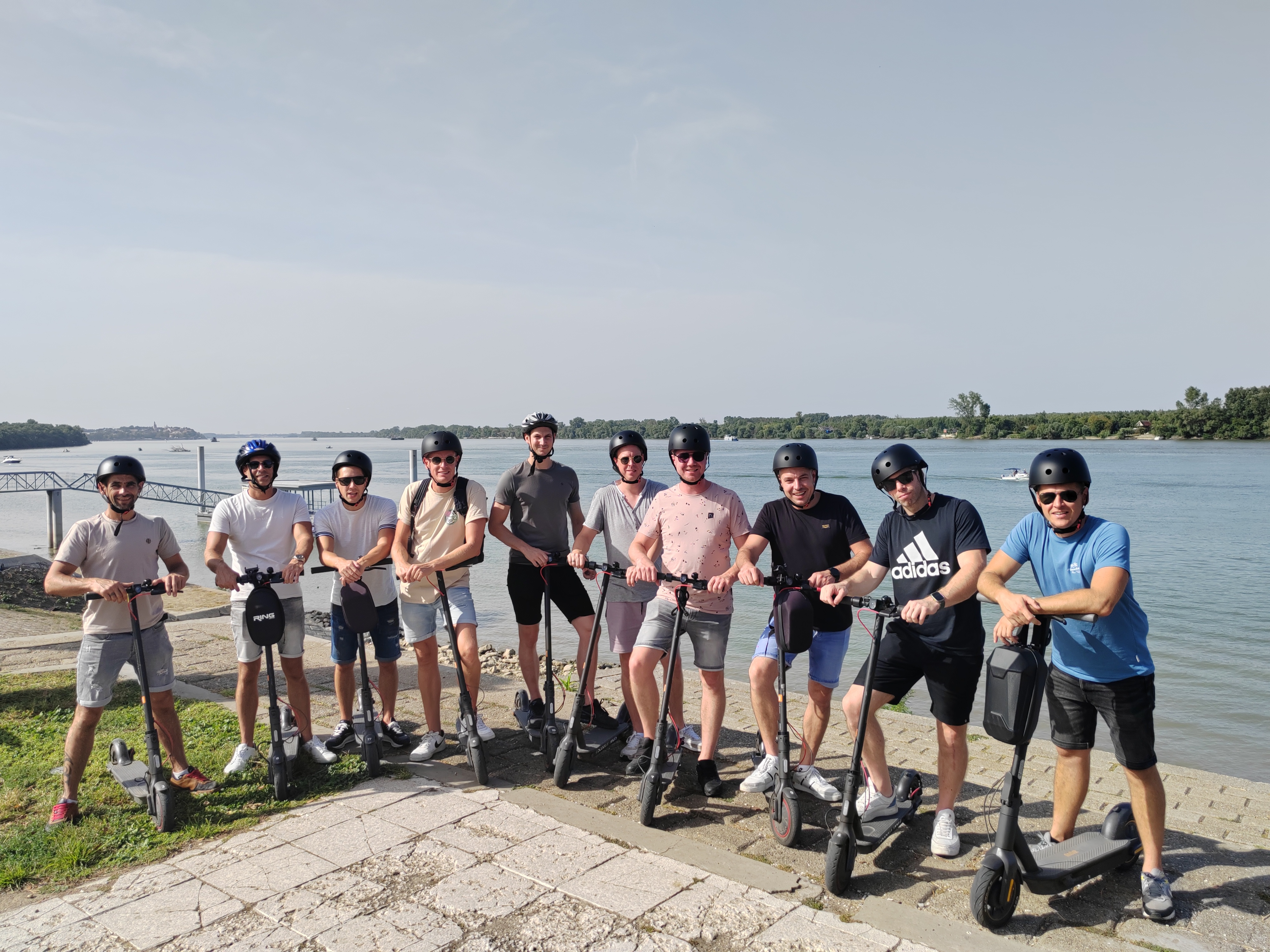 Belgrade Riverside E Scooter tour