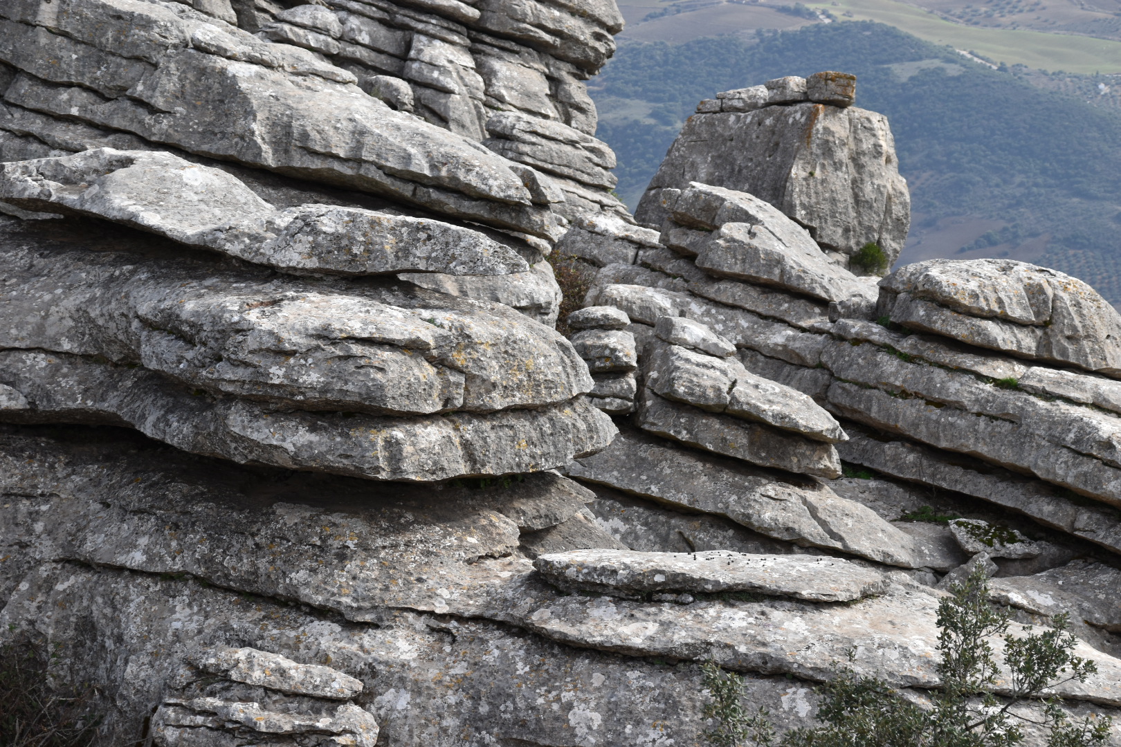 El Torcal de Antequera hiking private day trip. From Malaga