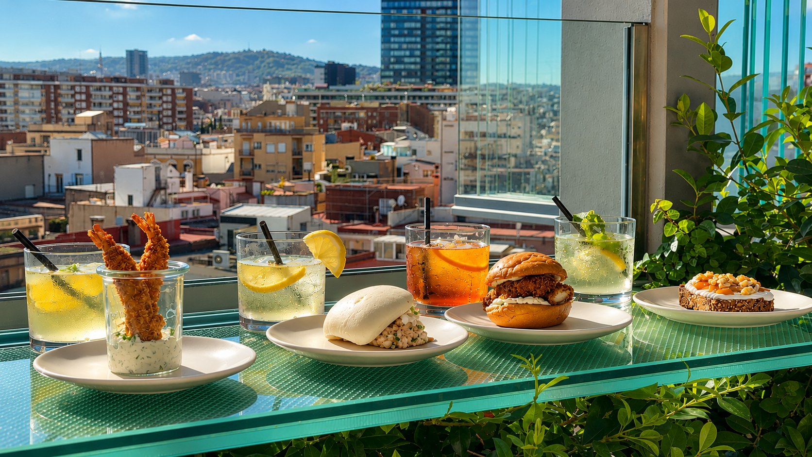 Experiencia Spritz en el rooftop de Occidental Barcelona 1929