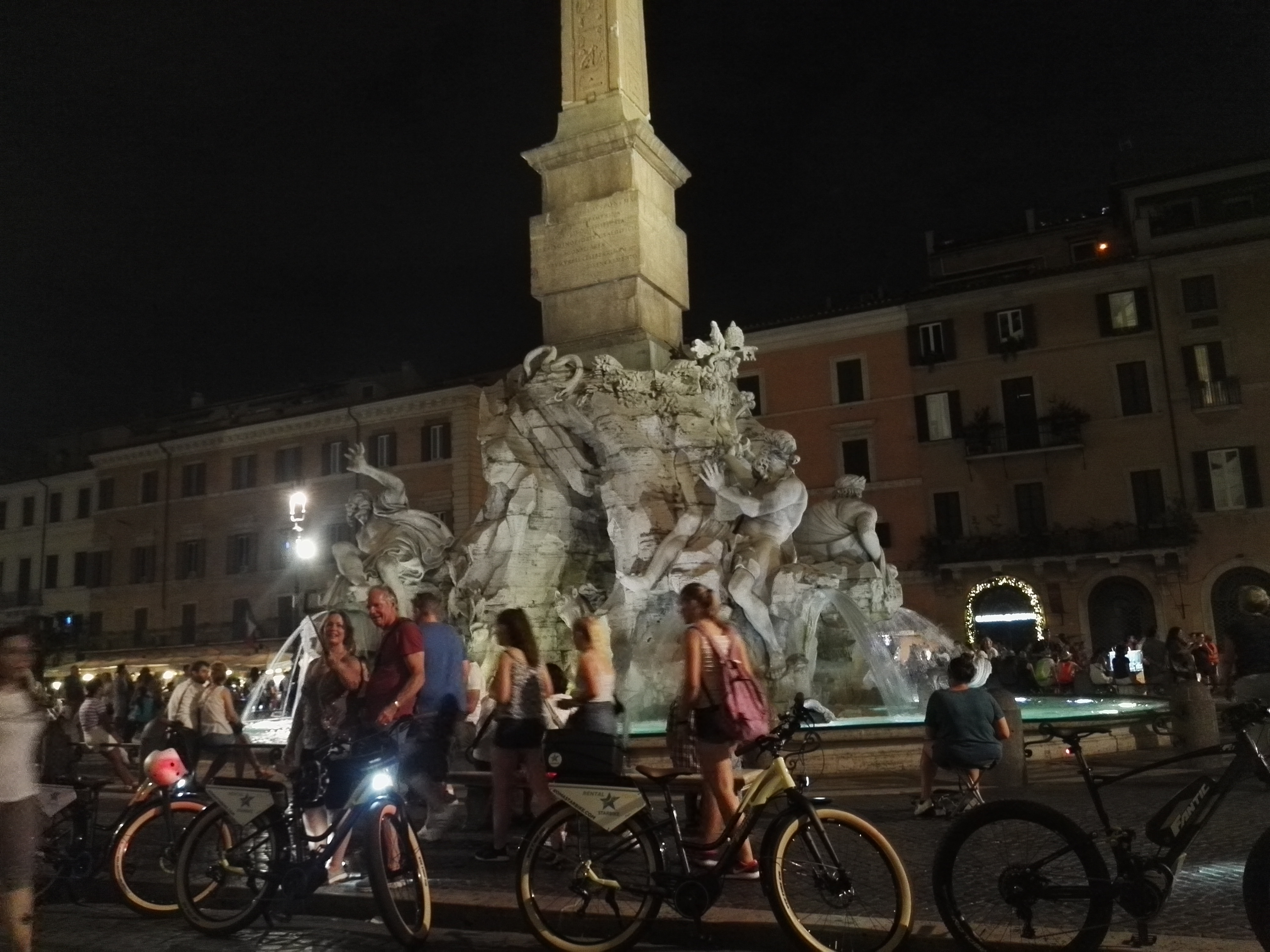 Rome by Night City Bike Tour with Sunset, Views and Evening Lights | Upgrade available: Pizza Night - Photo 8