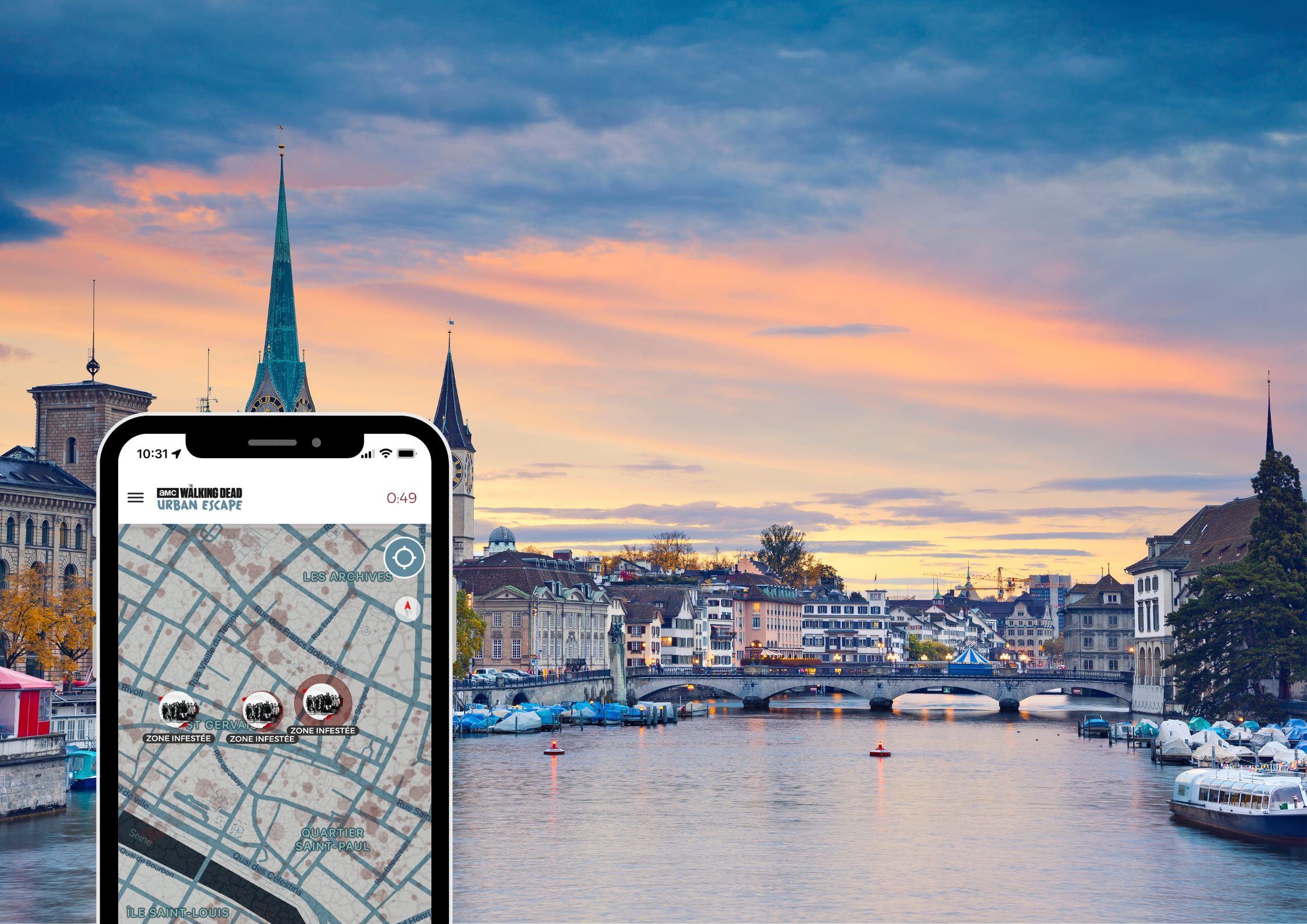 The Walking Dead Urban Escape @ Zurich