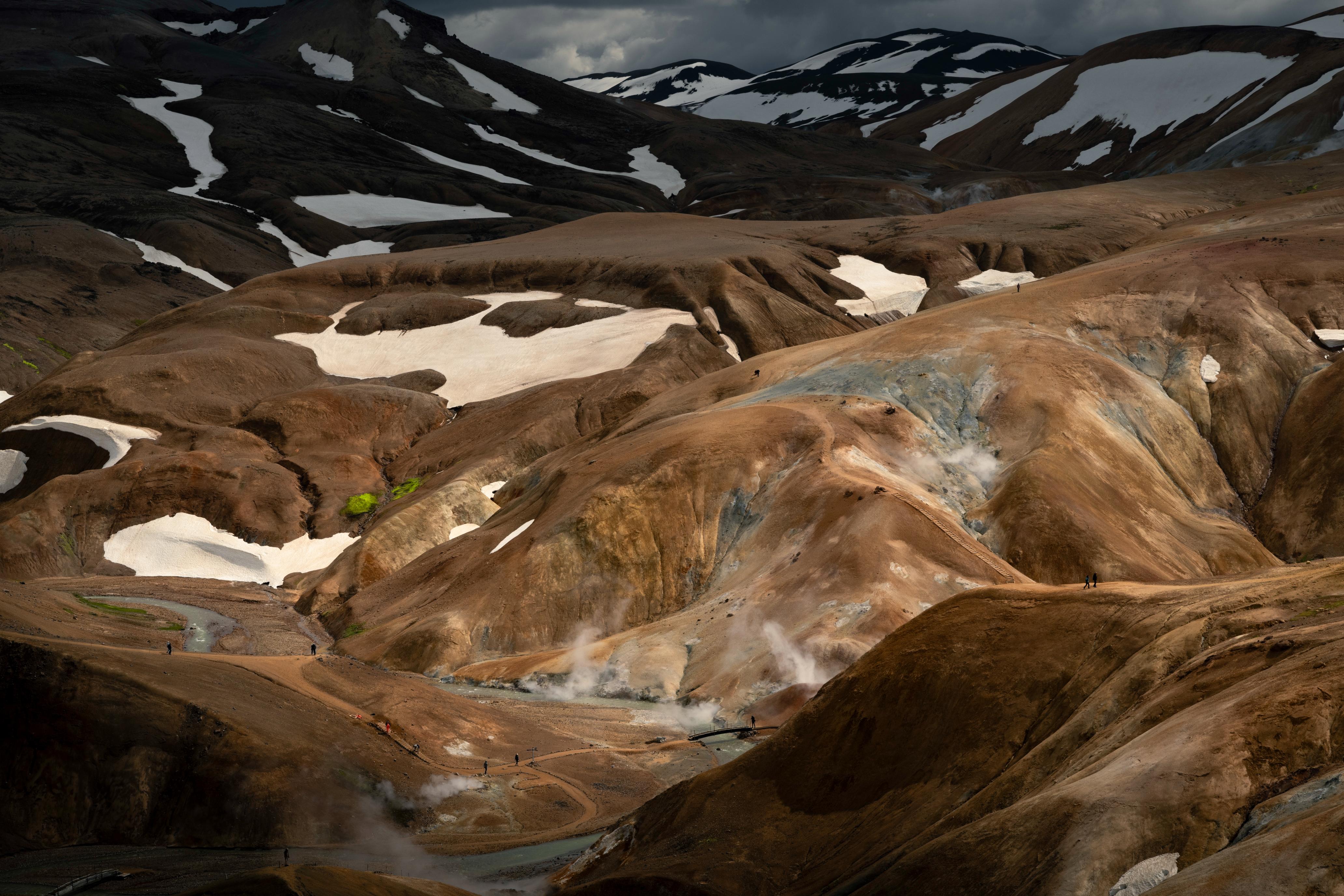 Hike in the Highlands, in the steaming valley of Kerlingarfjöll - photo 7