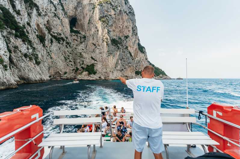 CAPRI ISLAND TOUR BY BOAT: with stop for swimming - Photo 5