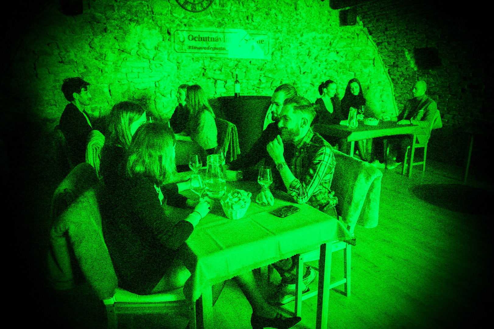 Bratislava wine tasting IN THE DARK! (in Italian) Degustazione di vini AL BUIO! (in italiano)