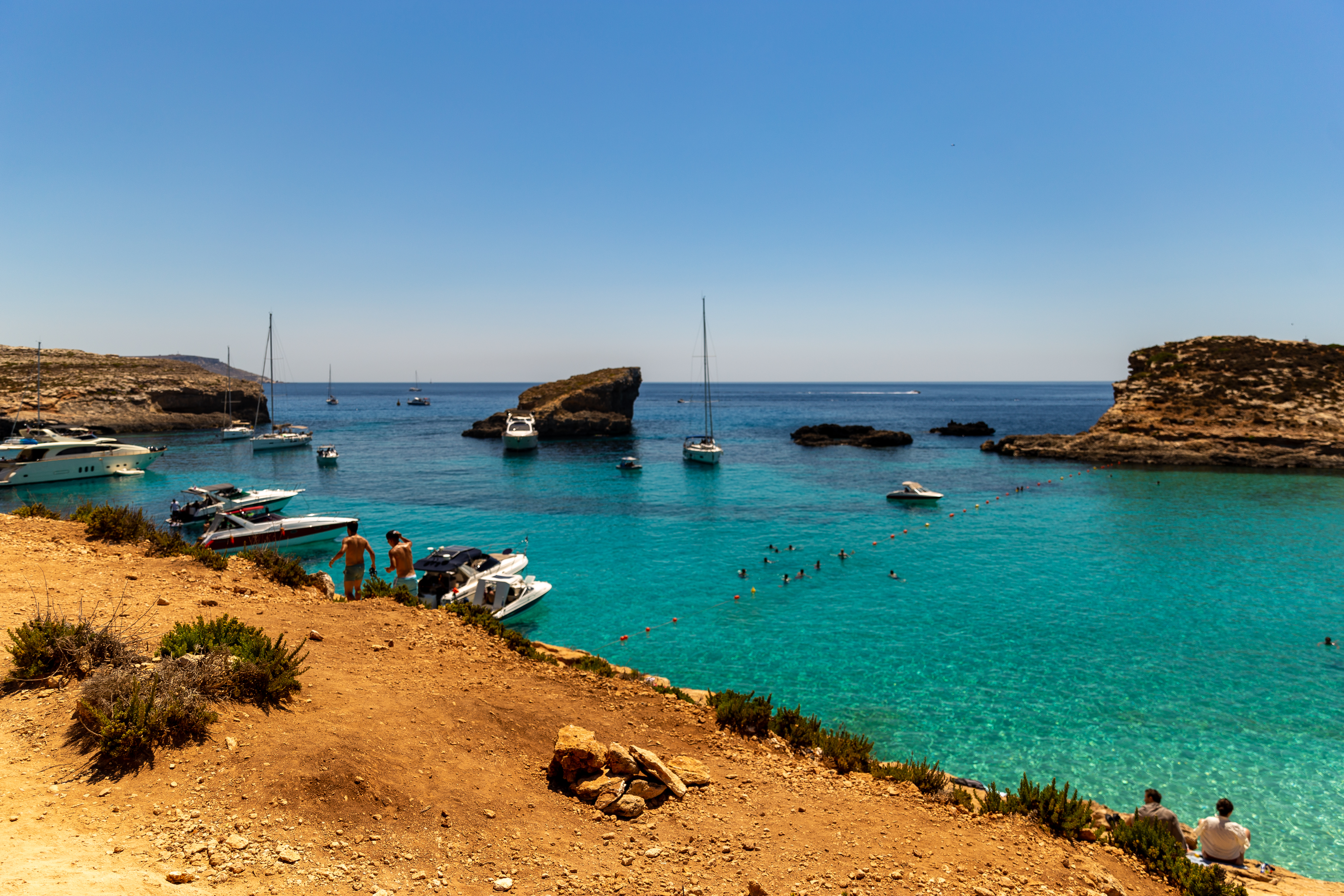 Traditional Boat Tour - Bugibba: Blue Lagoon, Comino and Gozo 