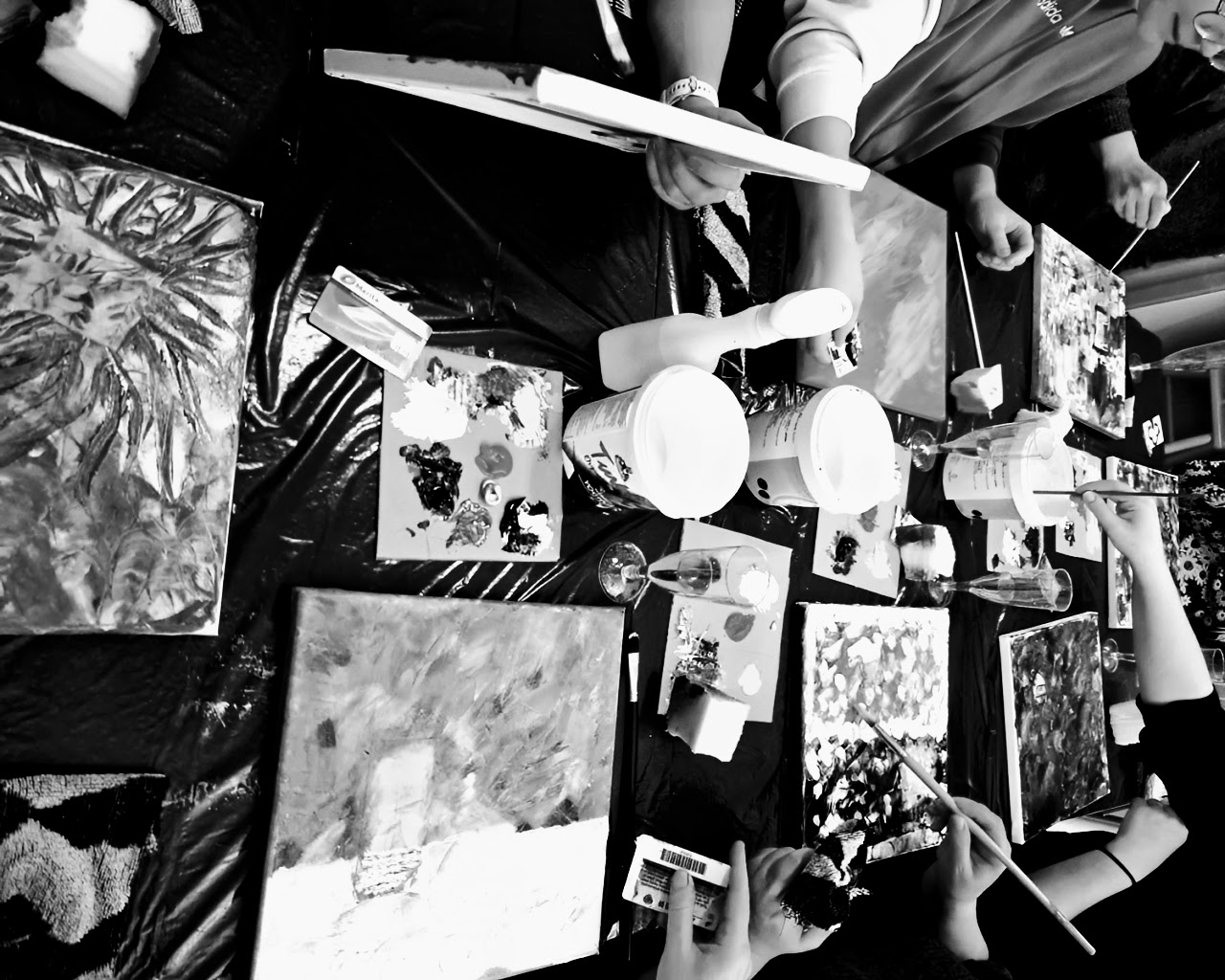 Barcelona Sip & Paint — Friday Social