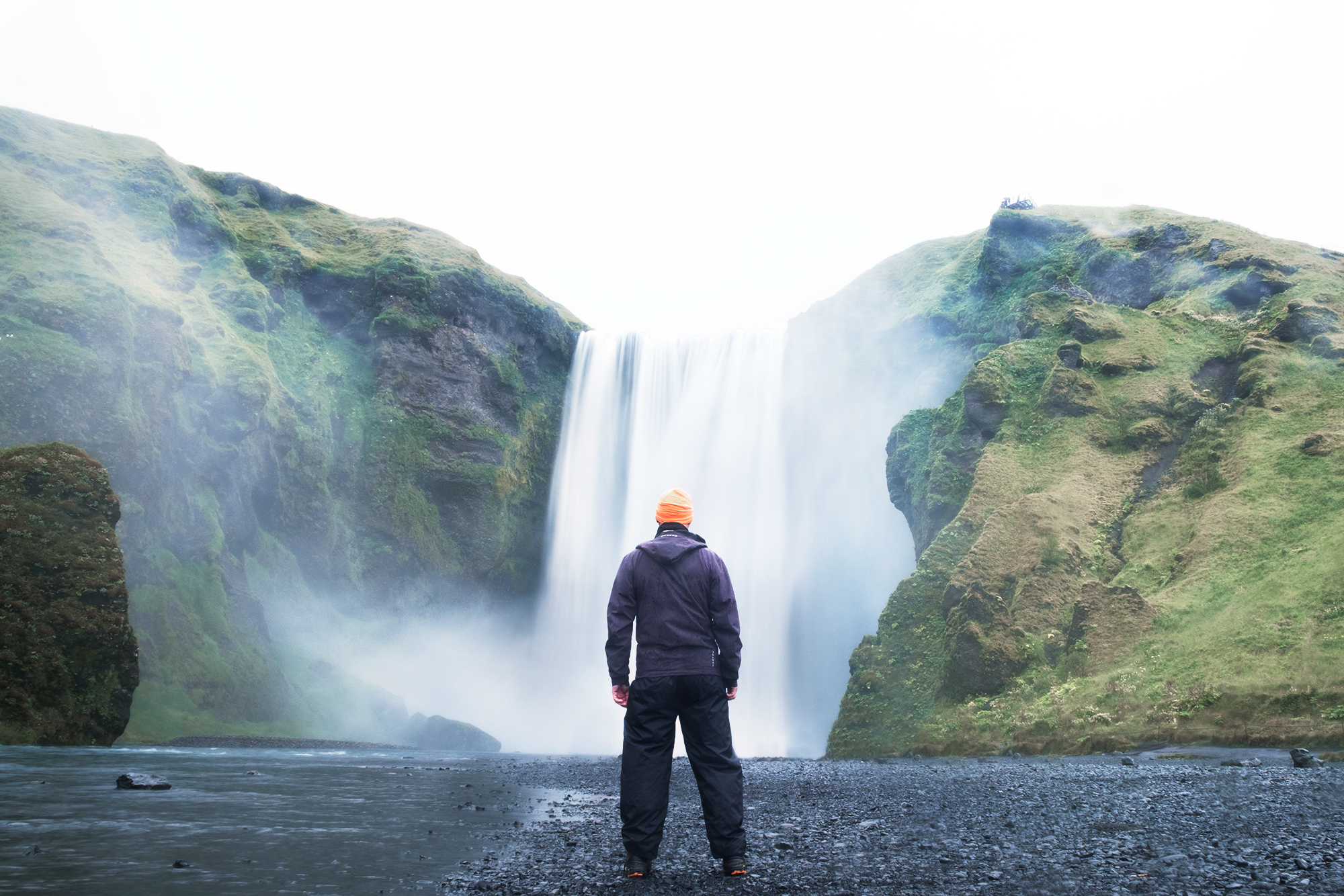 South Coast Waterfalls, Glacier & Black Sand Beach Tour