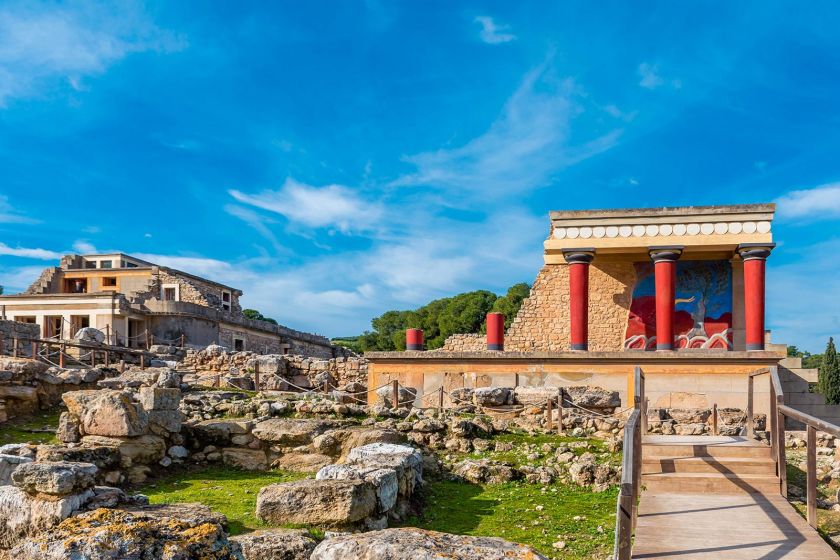 Tour privado desde Chania: Palacio de Knossos y ciudad de Heraklion