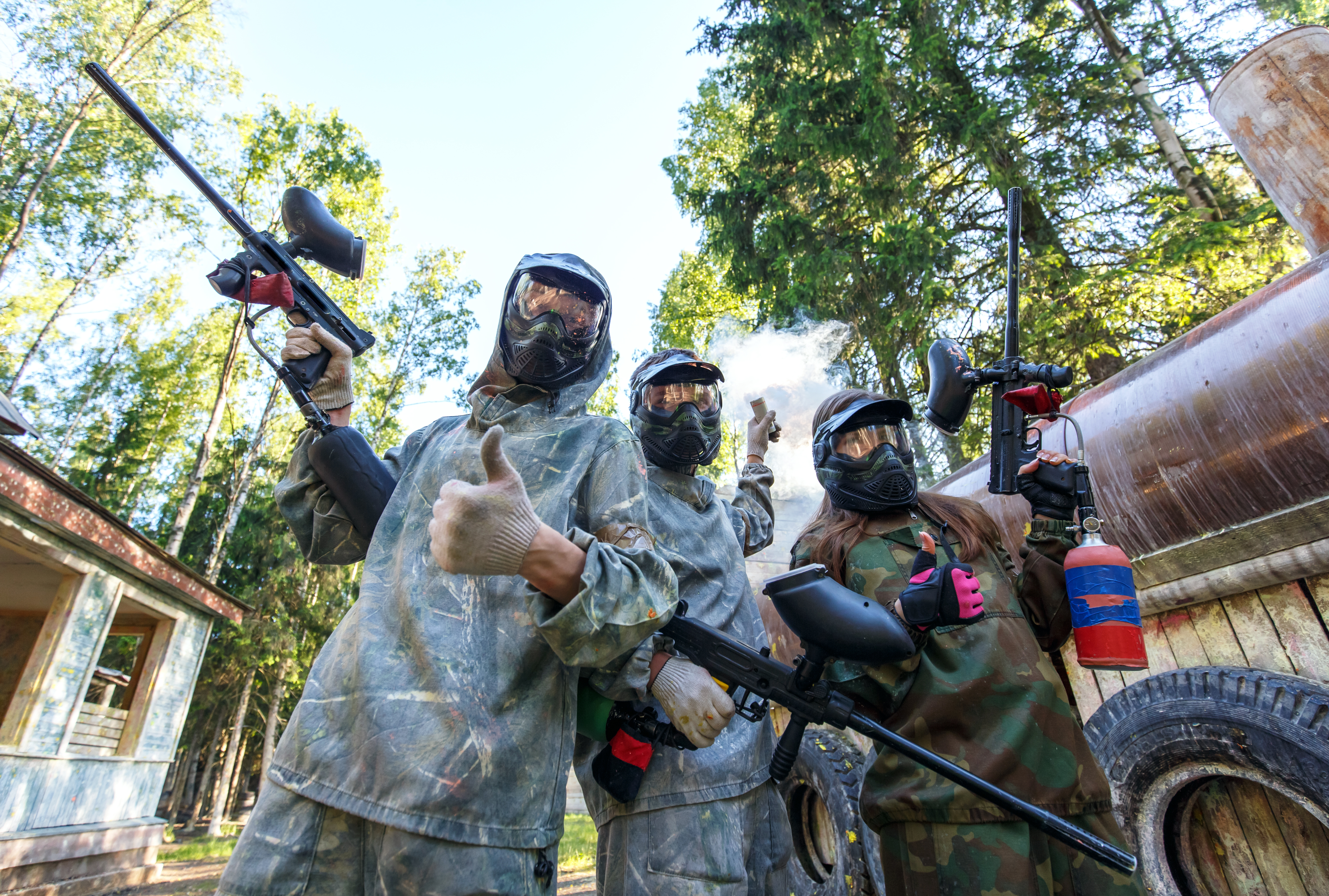 Prag'da Paintball Deneyimi - Aşırı Okçuluk Açık Hava