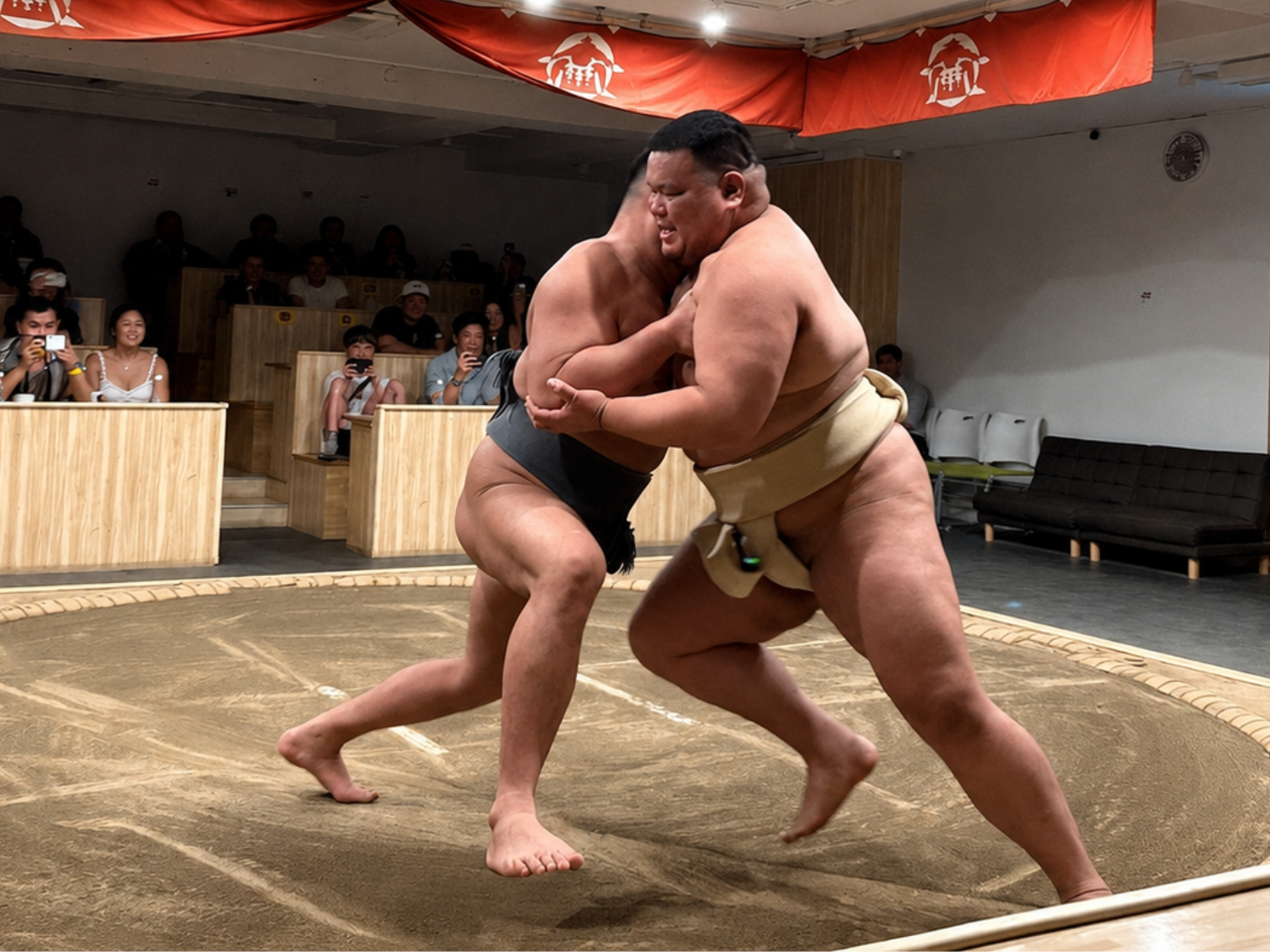 Kyoto Sumo Show with Drink and Photo (English MC)