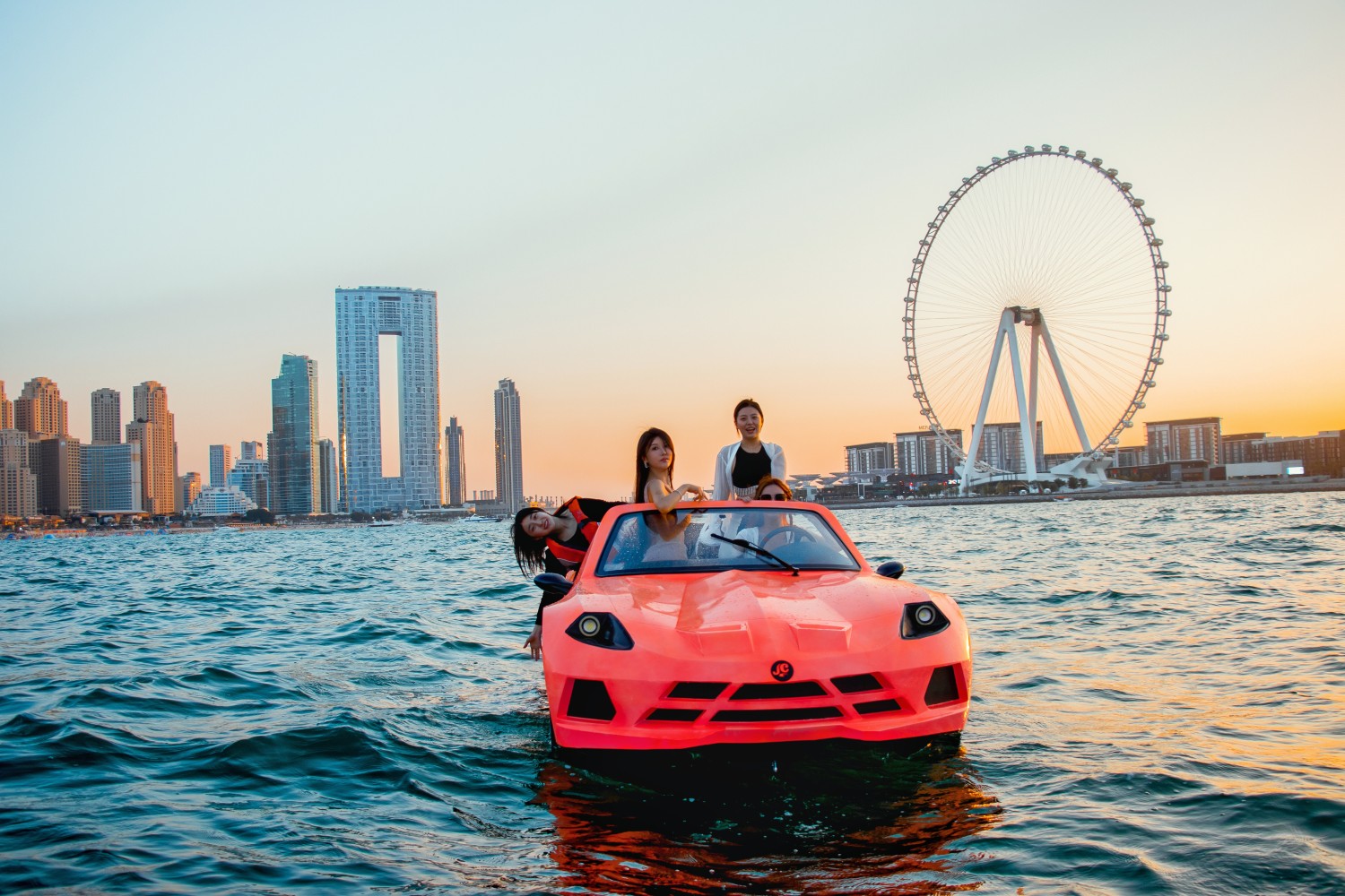 Dubai Jet Car Ride with Private Transfers Dubai Jet Car Ride with Private Transfers