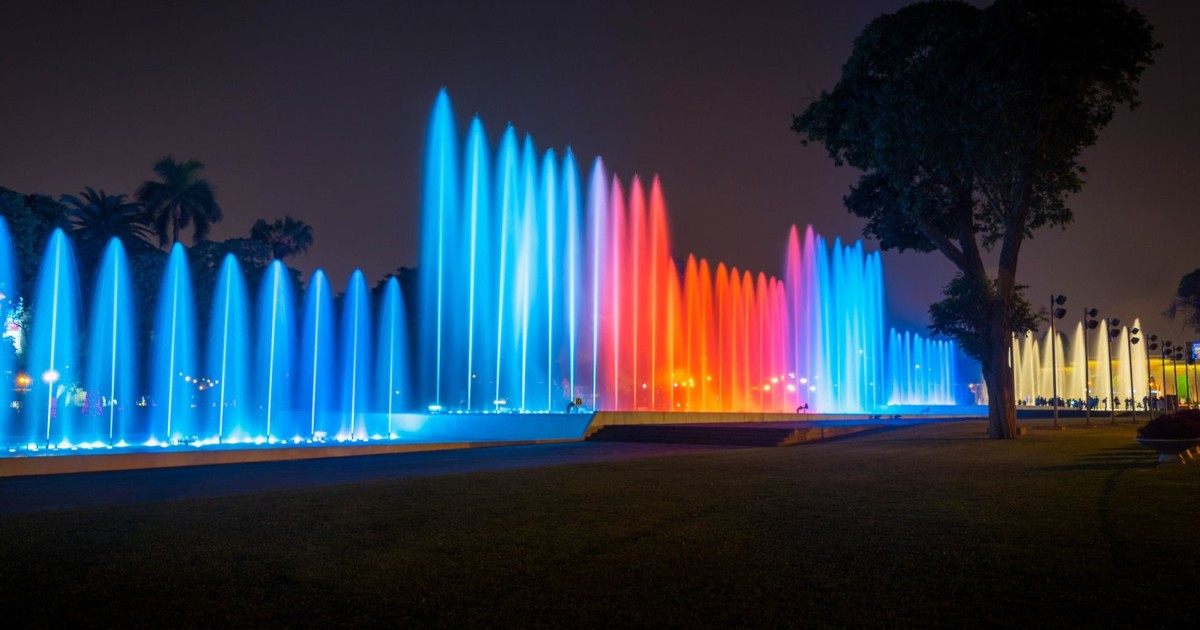 Lim-18: Circuito Mágico del Agua - Espectáculo de Agua Iluminado
