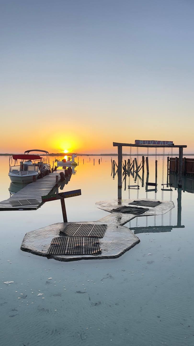Tour a Bacalar , Laguna de los Siete Colores 5