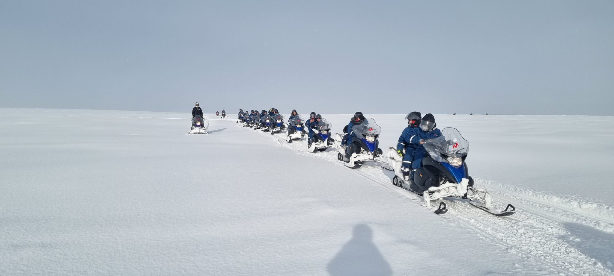 Langjokull Snowmobile Tour on Glacier and Laugaras Lagoon - photo 8