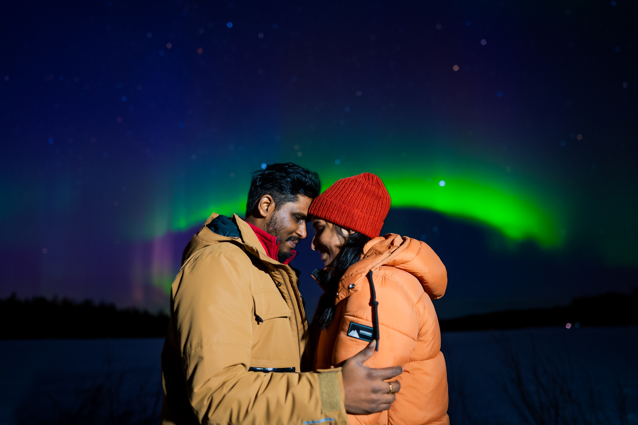 Private Rovaniemi Unlimited Northern Lights Guarantee Tour with Photographer & Unlimited Mileage/Time – Private Tour