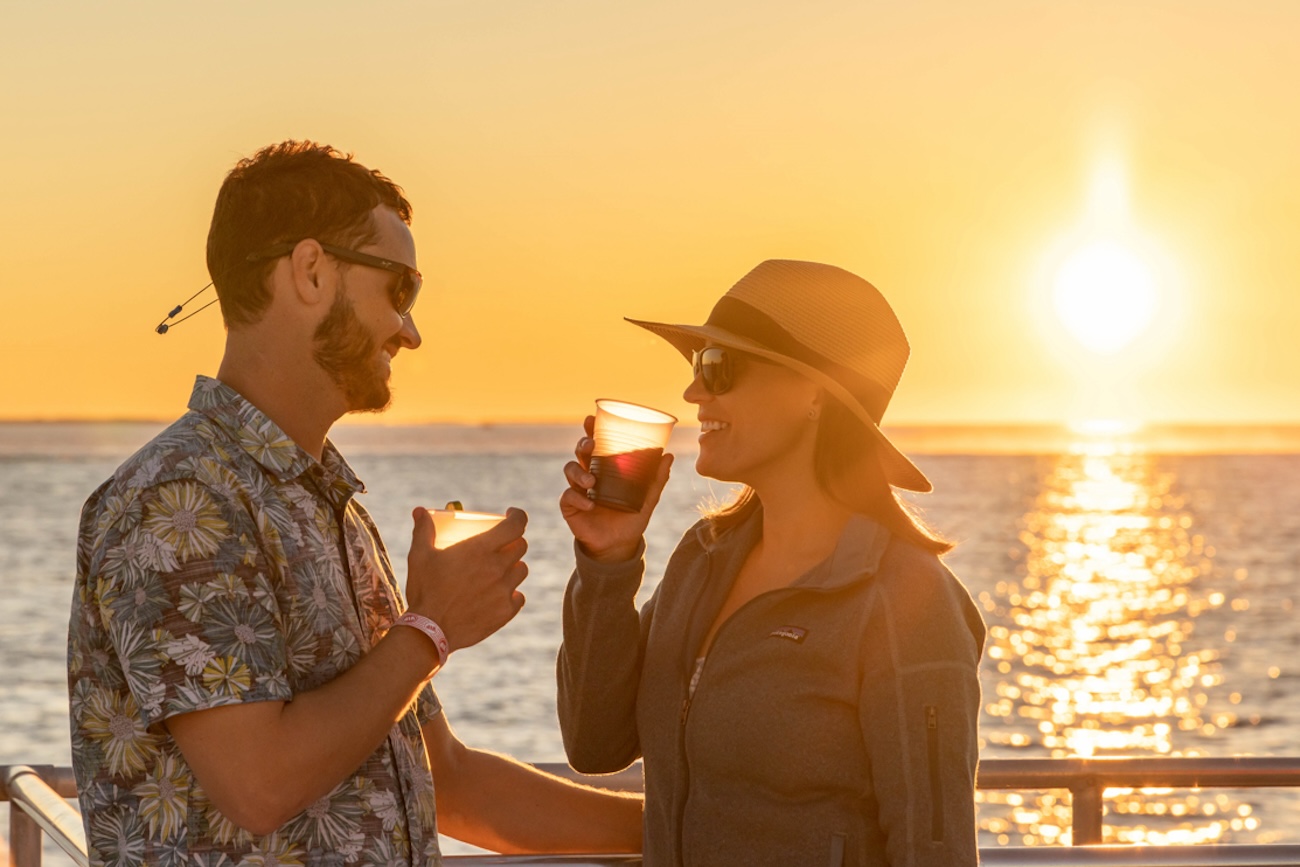 Key West Sunset Buffet Dinner Cruise with Open Bar and Live Music