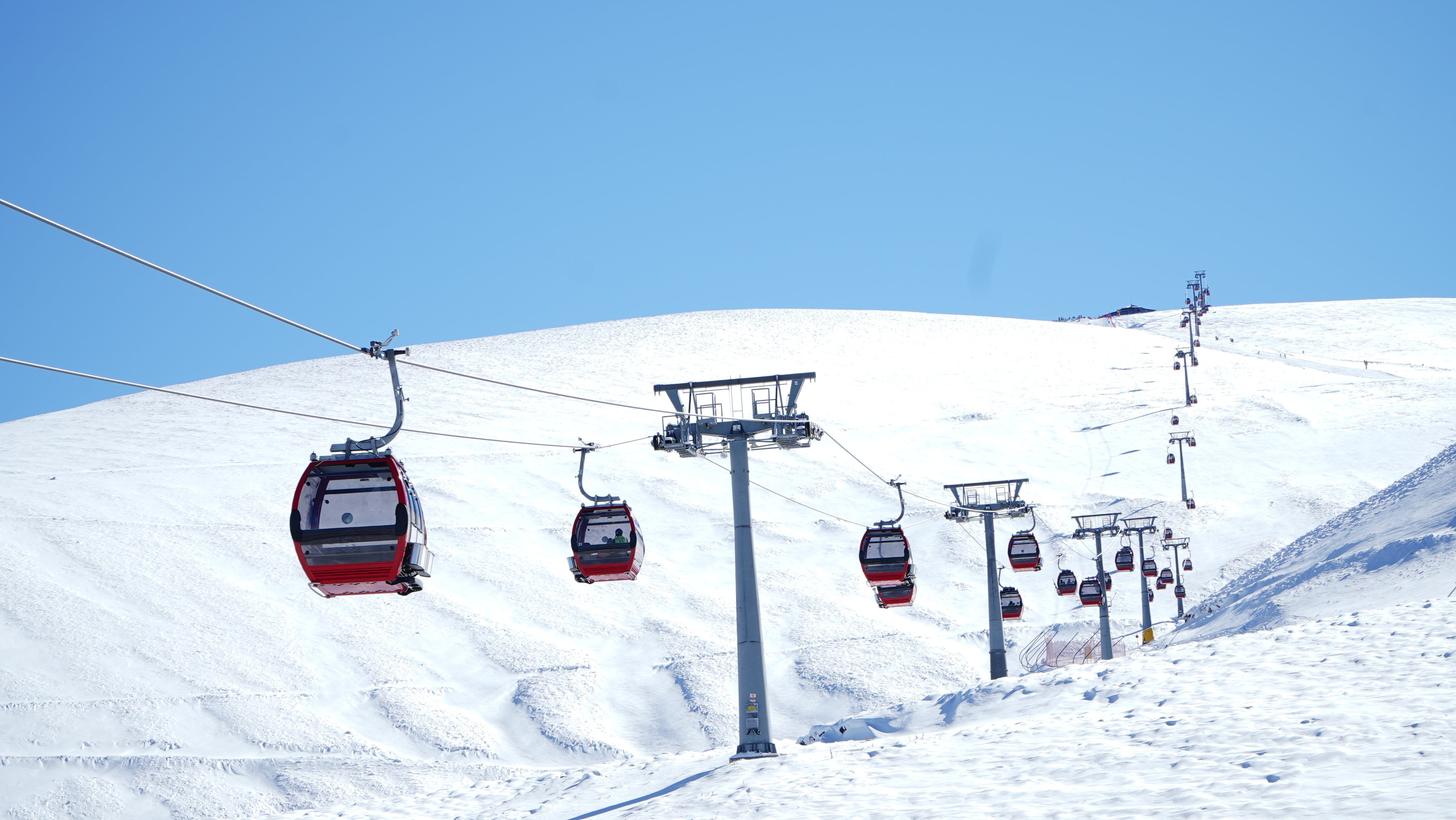 White Route to Cappadocia; Ski Erciyes, see Cappadocia. Ski, caves, views, food. Turkiye winter trip 2026
