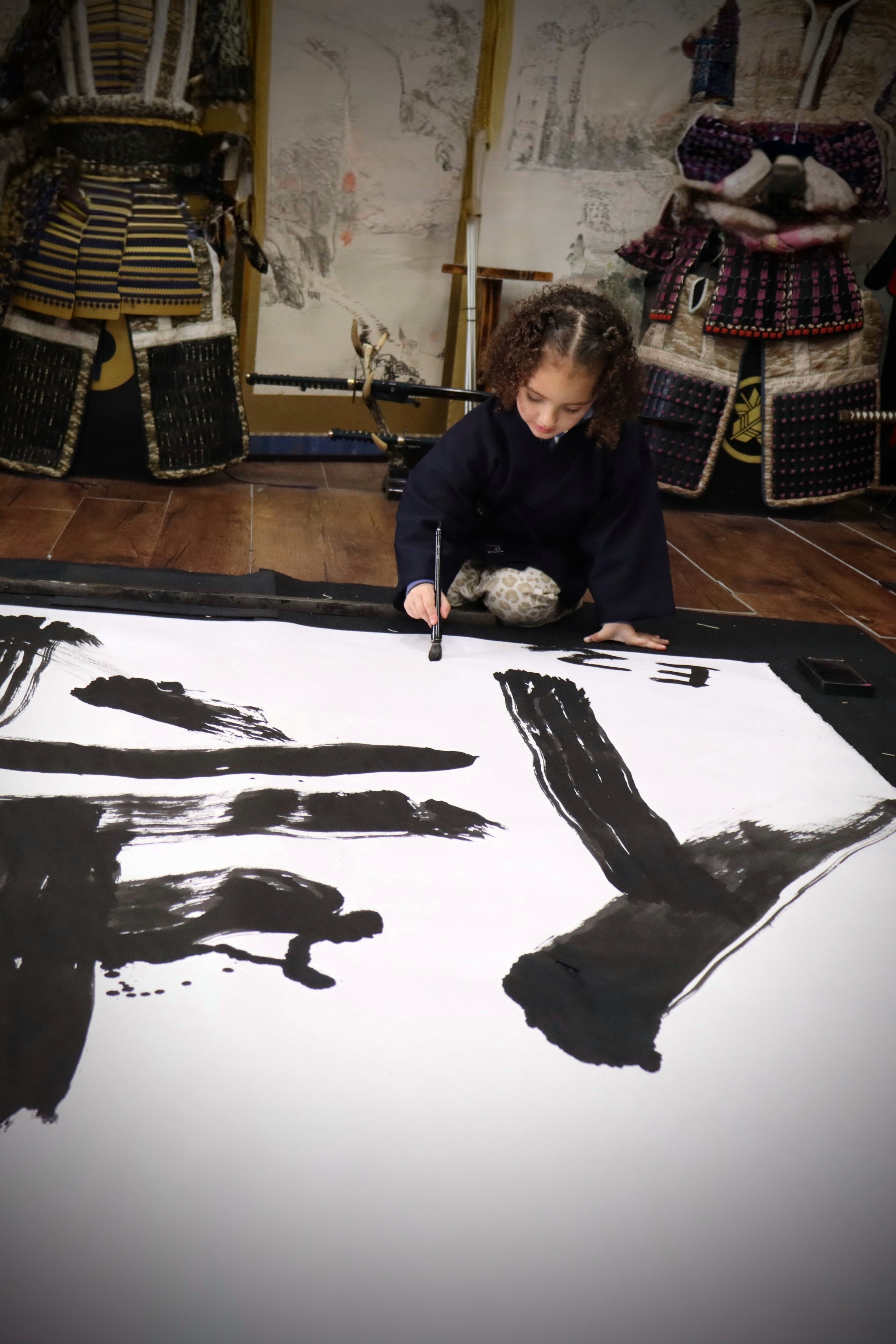 Caligrafía Samurai: Pinceladas finales de una vida antes de una Guerra