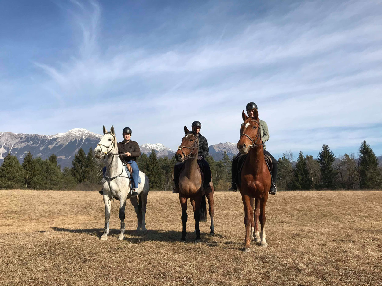 Horse riding Bled
