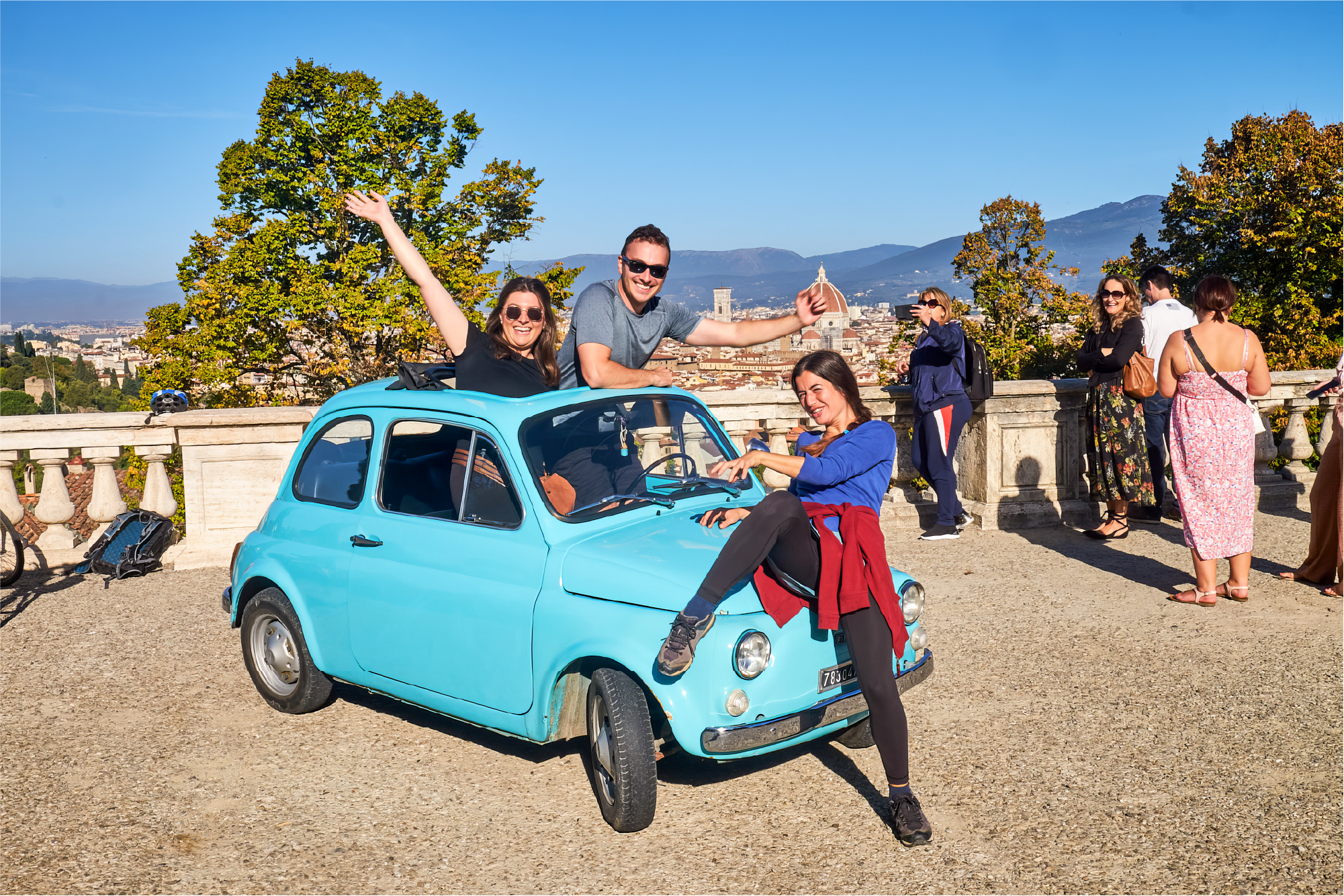 Private Vintage FIAT 500 Ride in the Tuscan Hills with Tasting from Florence - Photo 7